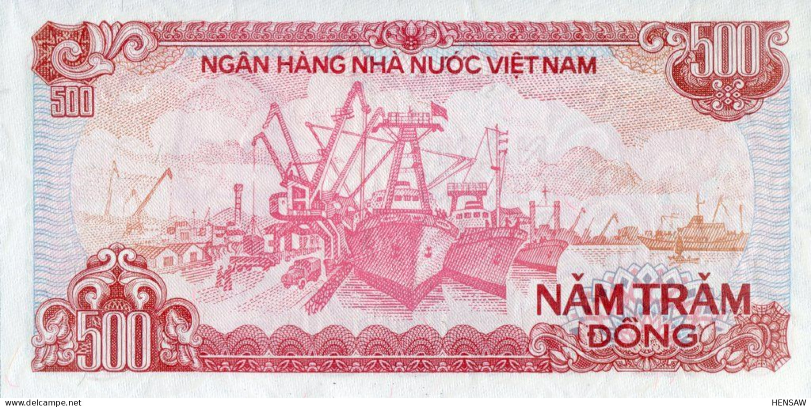 VIETNAM 500 DONG 1988 P 101a UNC SC NUEVO - Viêt-Nam