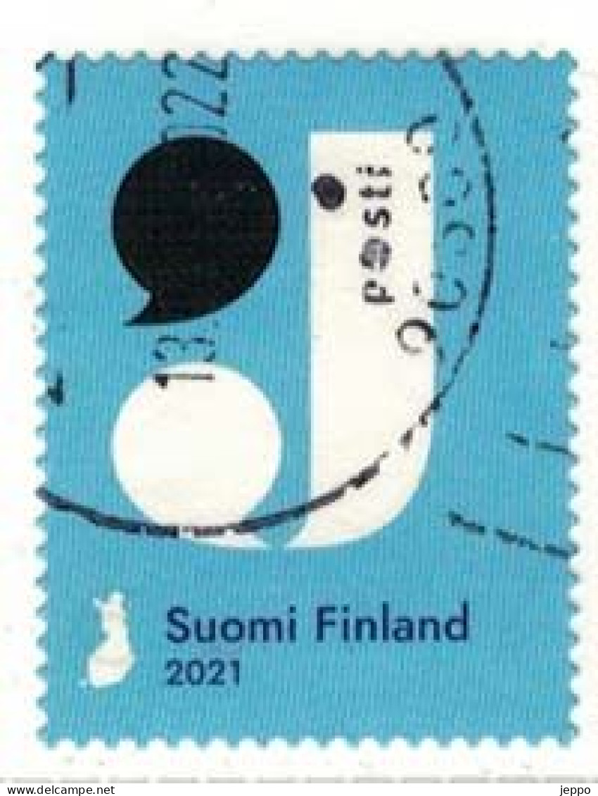 2021 Finland, Union Of Journalists 100 Years,  Used. - Gebruikt