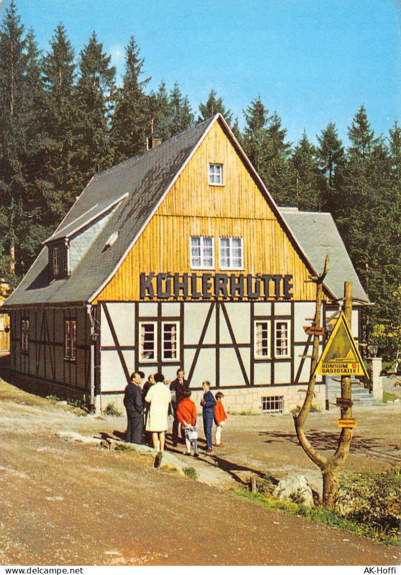 Sosa / Erzgebirge Gaststätte Köhlerhütte (1885) - Sosa