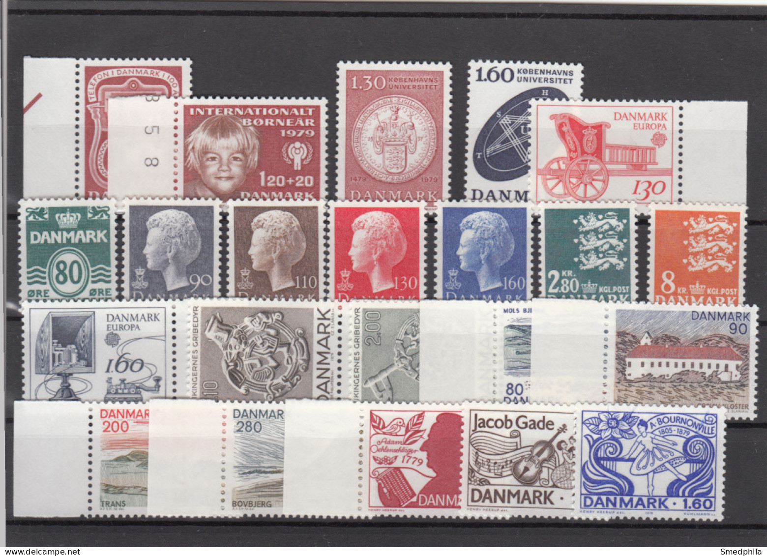 Denmark 1979 - Full Year MNH ** - Annate Complete