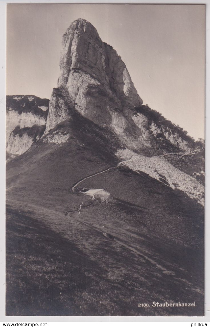 Staubernkanzel - Fotokarte - Edit. Frei & Co., St. Gallen - Ungelaufen - Schwende