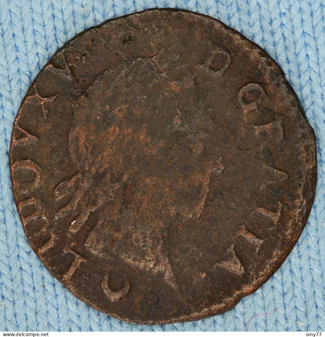 France • Liard 1770 AA (Metz) •  Louis XV •  Gad# 272 - Dy# 1701 • [24-180] - 1715-1774 Luigi XV Il Beneamato