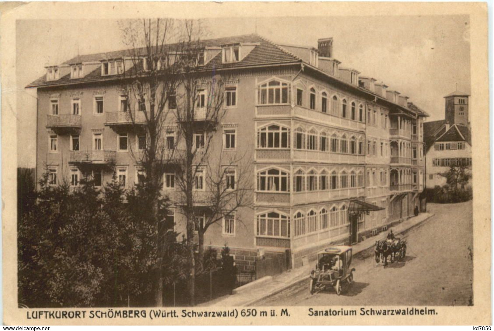 Schömberg - Sanatorium Schwarzwaldheim - Schömberg