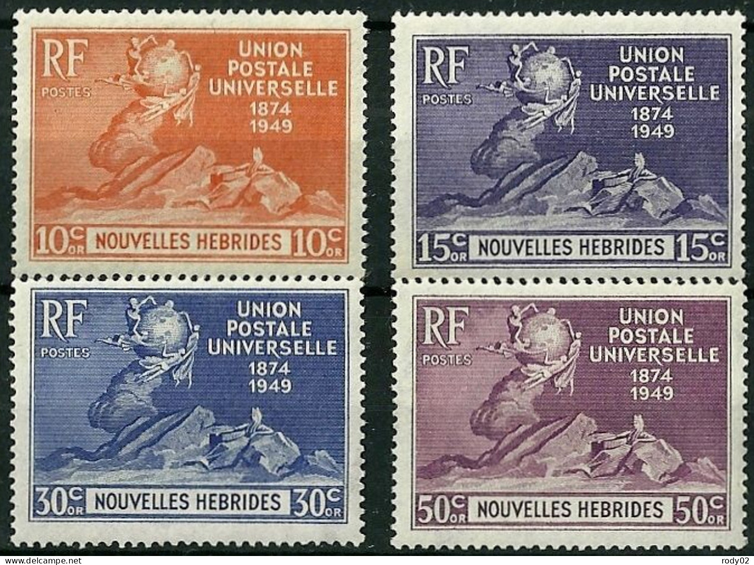 NOUVELLES-HEBRIDES - N° 136 A 139 - NEUF** MNH - Neufs