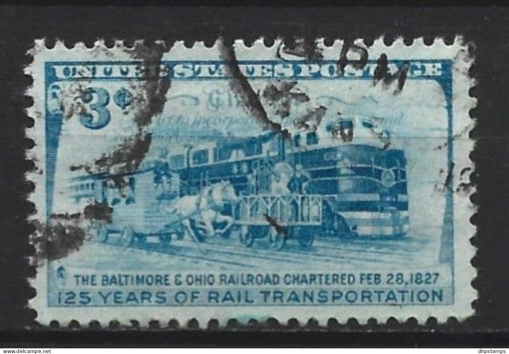 USA 1952 B & O Railroad Y.T. 557 (0) - Oblitérés