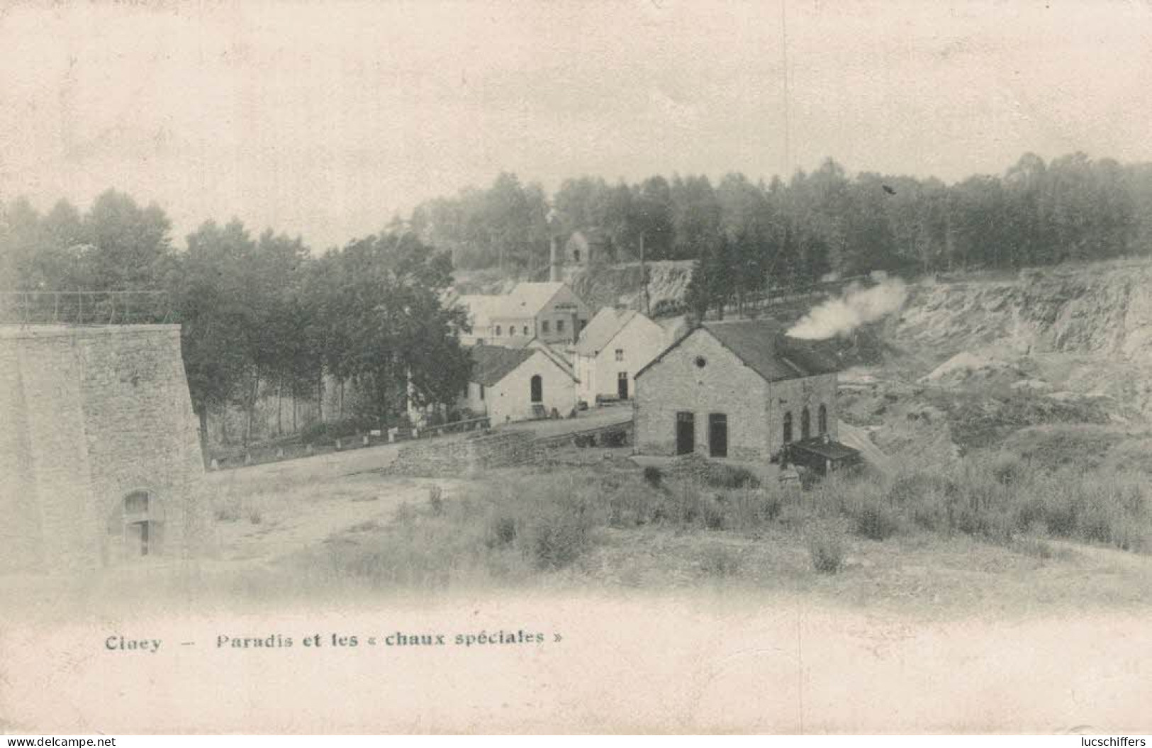 Ciney - Paradis Et Les "chaux Spéciales" - 2 Scans - Ciney