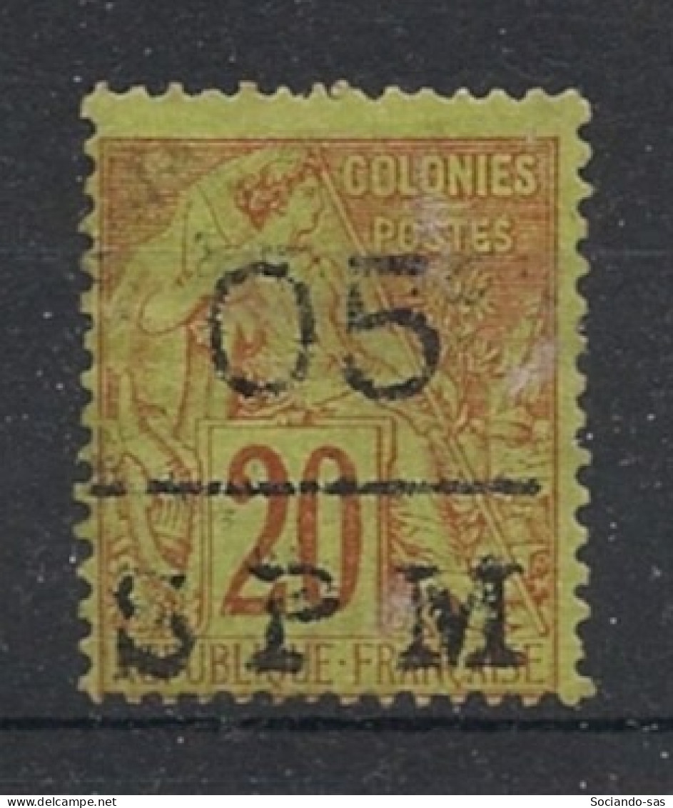 SPM - 1885-91 - N°YT. 8 - Type Alphée Dubois 05 Sur 20c Brique - Neuf (*) / MNG - Ongebruikt