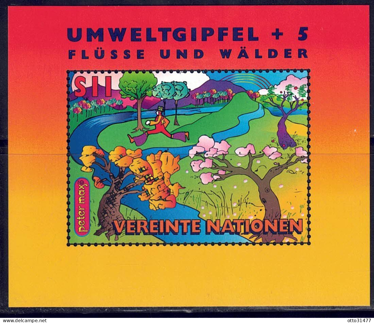 UNO Wien 1997 - UNCED, Block 8, Postfrisch ** / MNH - Neufs