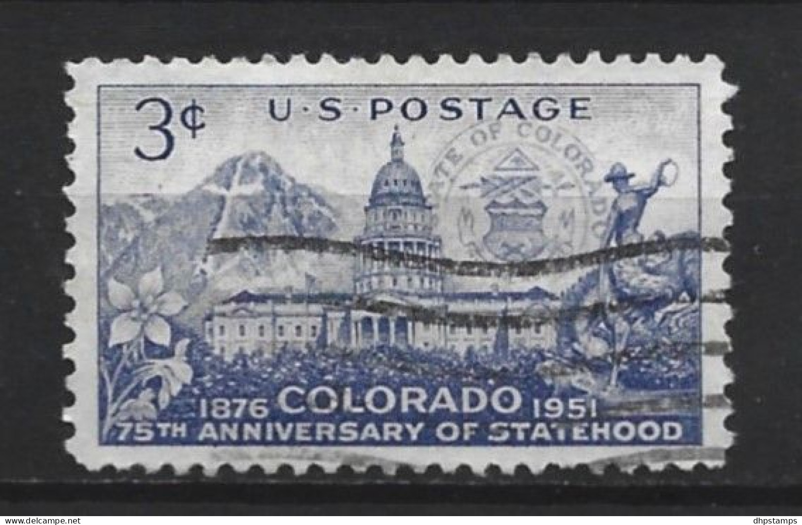 USA 1951 Colorado Statehood Y.T. 552 (0) - Oblitérés