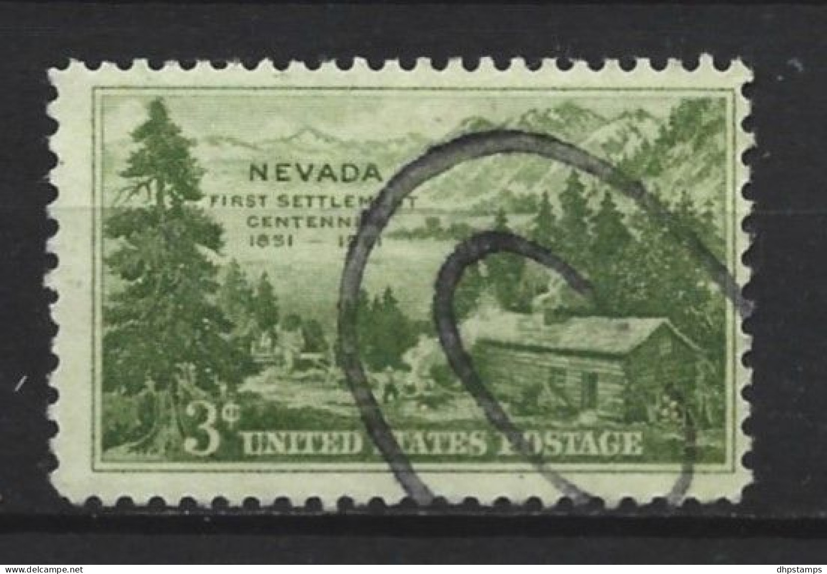 USA 1951 Nevada Settlement Y.T. 550 (0) - Used Stamps