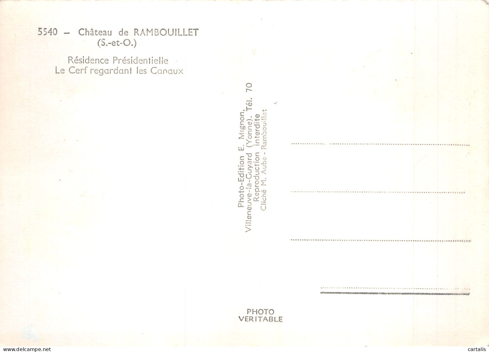 78-RAMBOUILLET-N°4207-C/0083 - Rambouillet