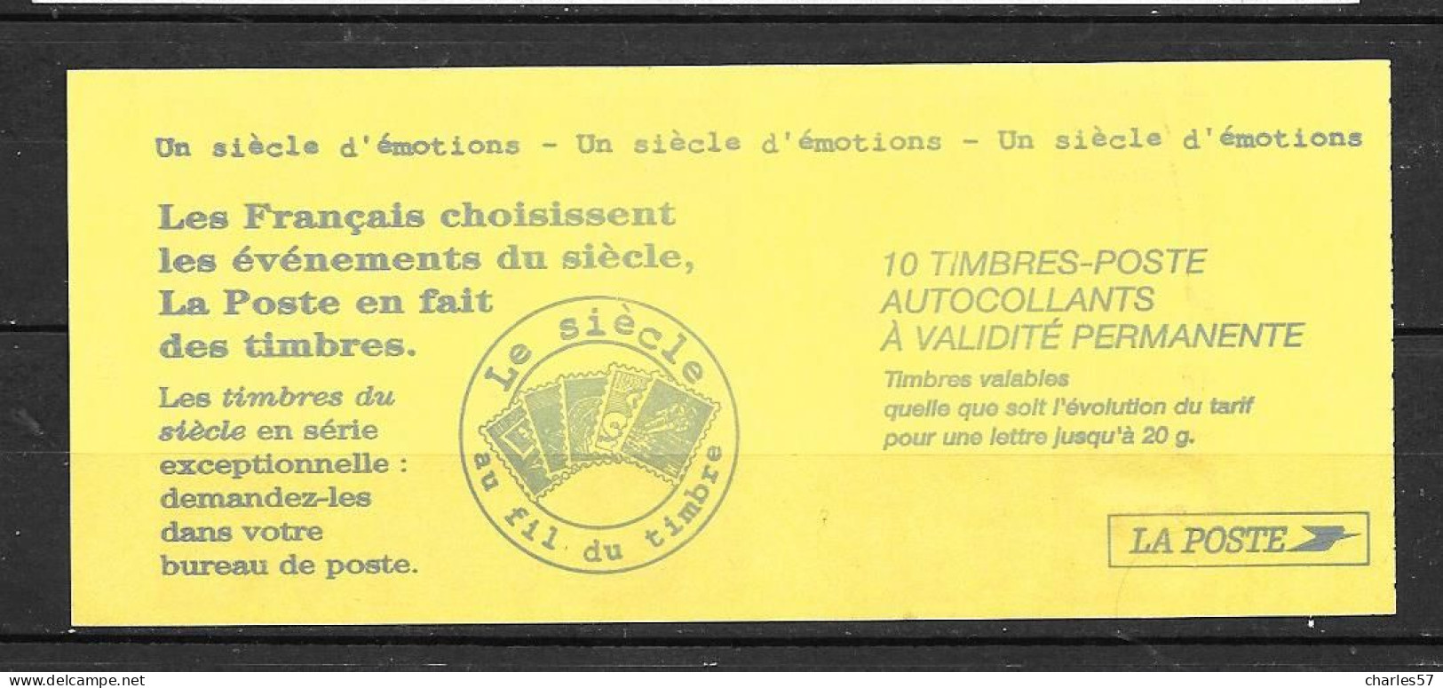 / Carnet:3085-C 6d Découpe Partielle Horizontale (voire Commentaire Timbroscopie Sur Le Second Scan) - Unused Stamps