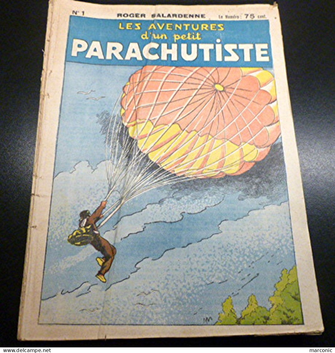 LOT De 21 Numéros - Les AVENTURES D'UN PETIT PARACHUTISTE - Du N° 1 Au 23, Roger SALARDENNE - Lots De Plusieurs Livres