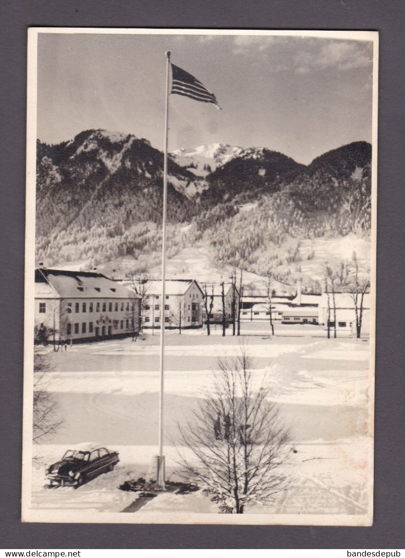 Carte Photo  LENGGRIES Prinz Heinrich Kaserne US Army In Germany ( Format CPSM) - Lenggries