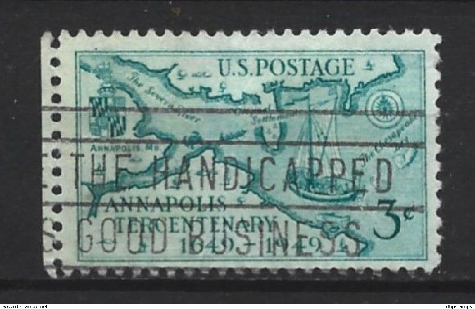 USA 1949 Annapolis Tercentenary Y.T. 535 (0) - Used Stamps