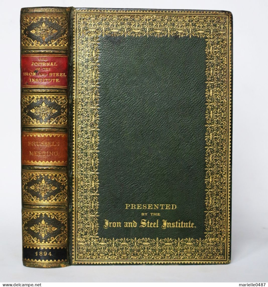 The Journal Of The Iron And Steel Institute. London, 1895. Vol. Xlvi - 1850-1899