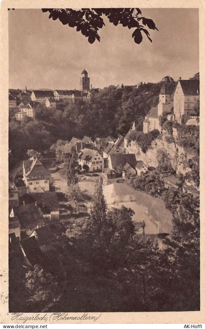 Haigerloch (Hohenzollern) Teilansicht (1936) - Haigerloch