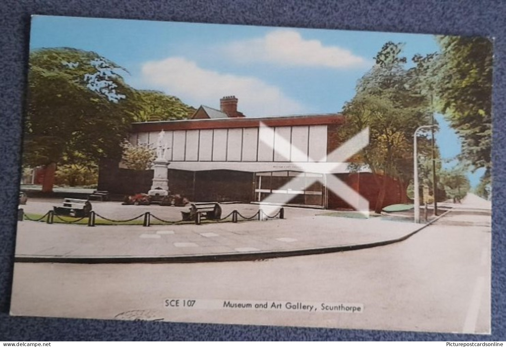SCUNTHORPE MUSEUM AND ART GALLERY OLD COLOUR POSTCARD LINCOLNSHIRE - Other & Unclassified