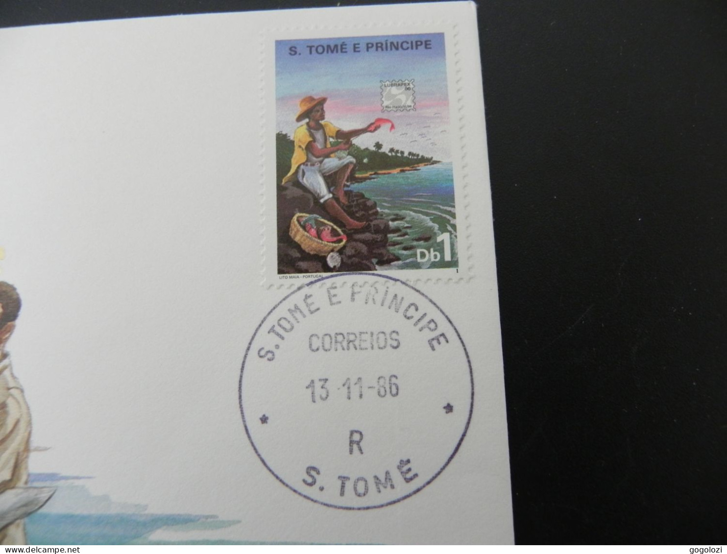 São Tomé E Principe 5 Dobras 1977 - Numis Letter 1986 - Sao Tome And Principe