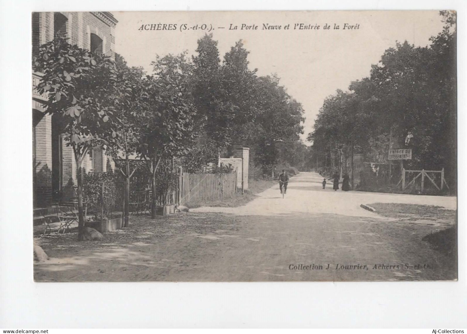 AJC - Acheres La Porte Neuve Et L'entrée De La Foret - Acheres