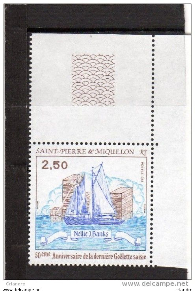 St Pierre Et Miquelon Cinquentenaire Saisie De Bâtiment N° 492** - Neufs