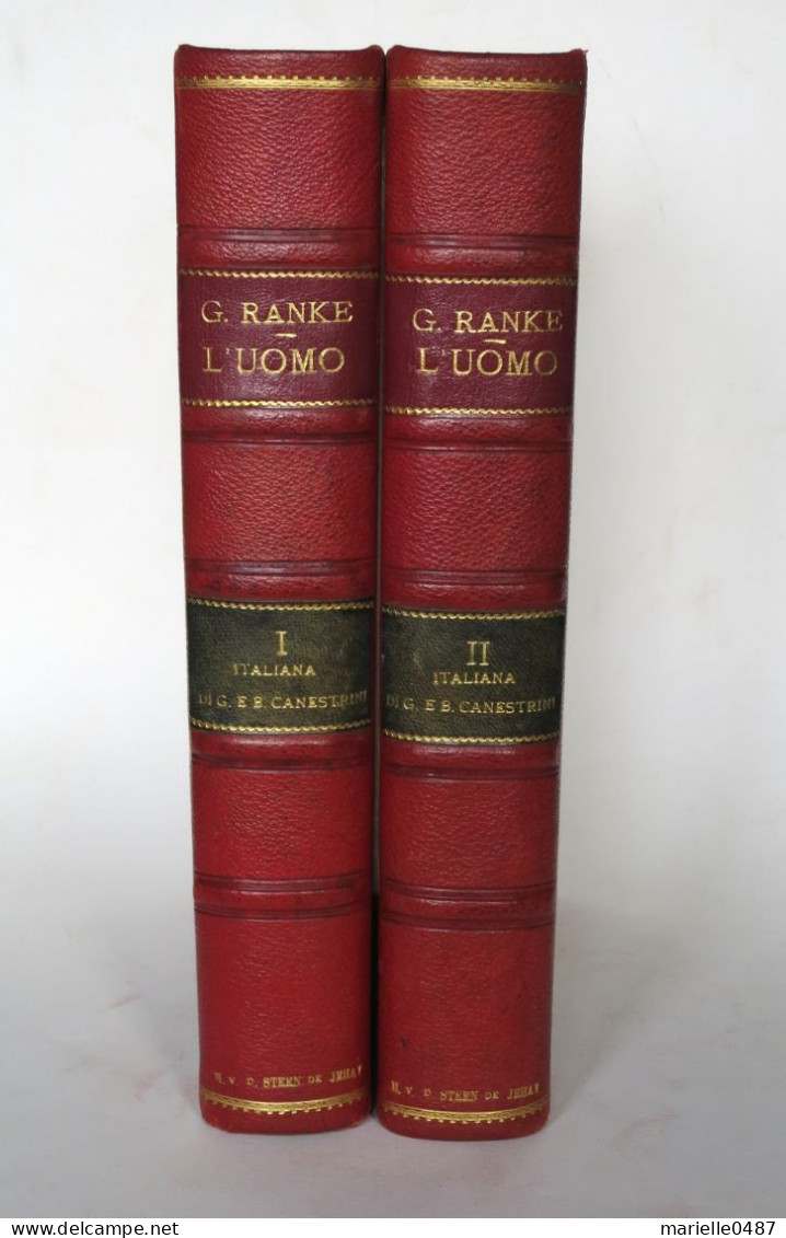 RANKE, Giovanni - L'uomo Del Dott. Giovanni Ranke. 1890 - Old Books