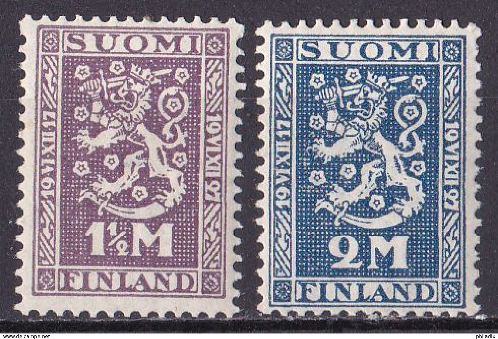 Finnland Satz Von 1927 **/MNH (A4-21) - Ongebruikt