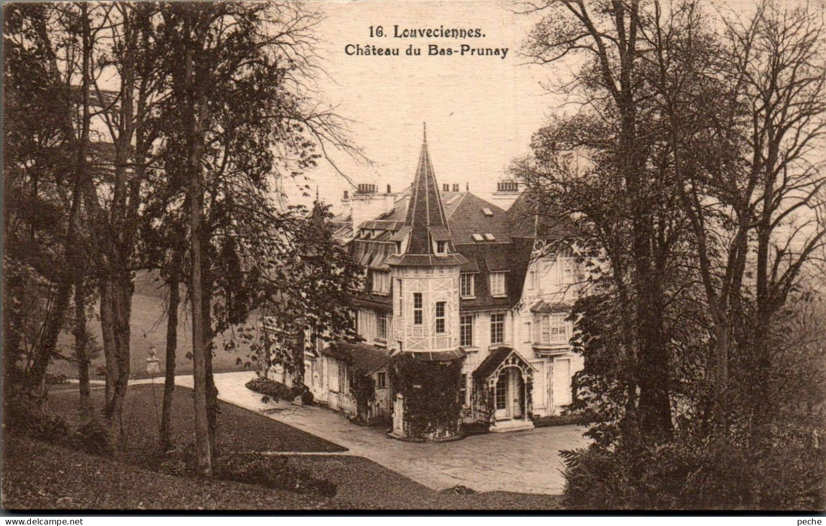 N°11389 -cpa Louveciennes -château De Bas Prunay- - Louveciennes