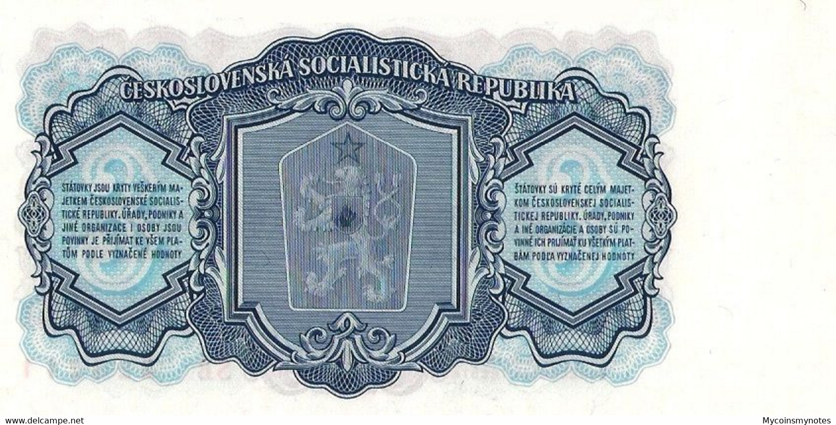 CZECHOSLOVAKIA, 3 Koruny, 1961, P81b, UNC - Tchécoslovaquie