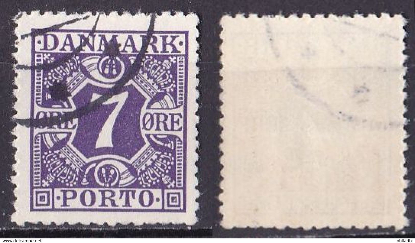 Dänemark Porto Marke Von 1930 O/used (A4-21) - Portomarken