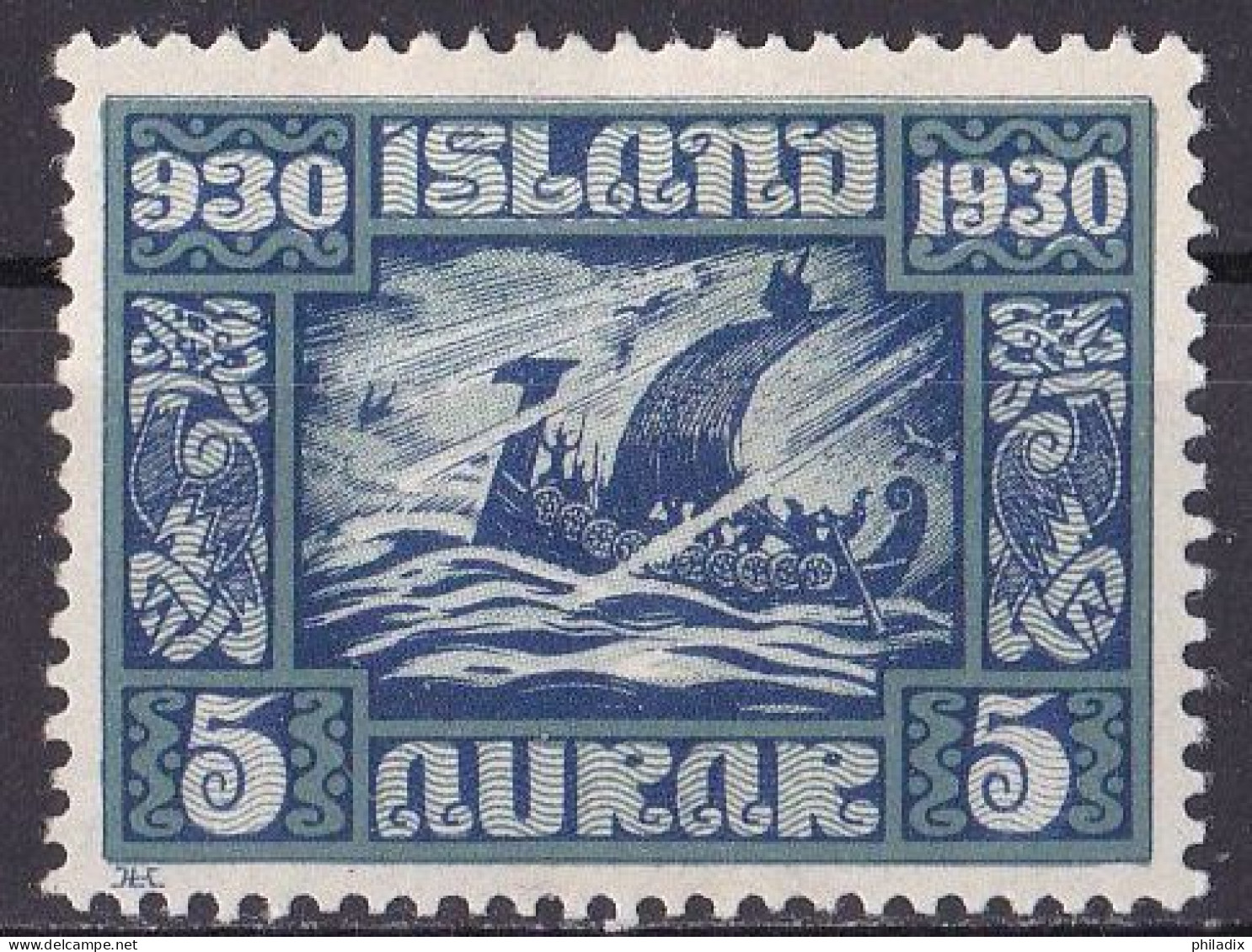 Island Marke Von 1930 */MH (A4-21) - Ongebruikt