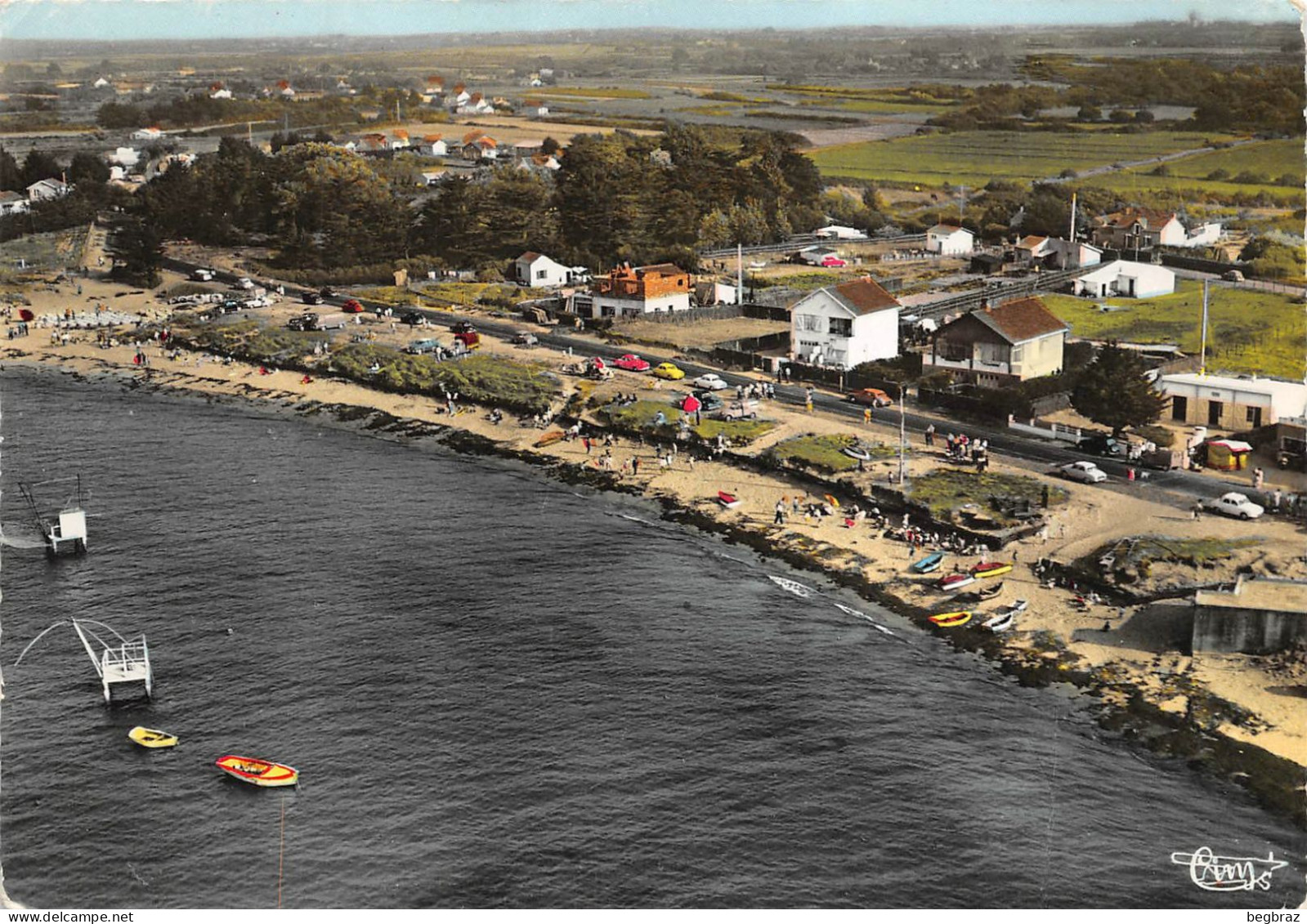 LA PLAINE SUR MER     LA TARA   VUE AERIENNE - La-Plaine-sur-Mer