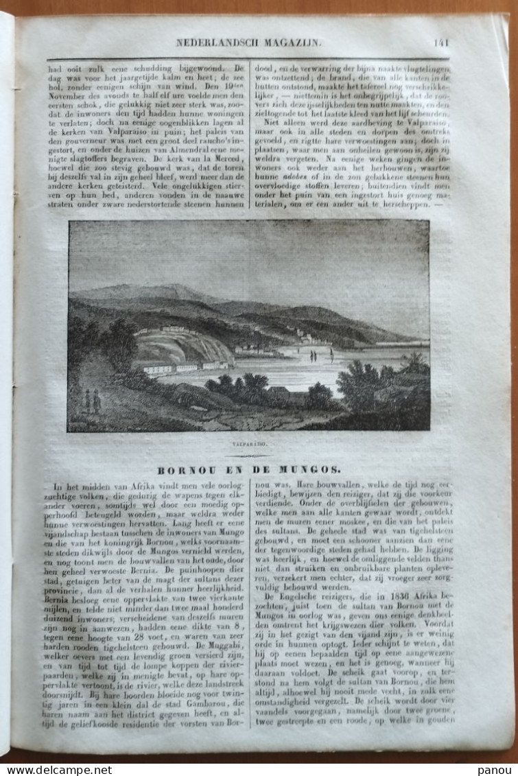 NEDERLANDSCH MAGAZIJN 1842. JERUZALEM JERUSALEM Israel Palestine. CHILE VALPARAISO SAINT JAGO ( SANTIAGO )? - Altri & Non Classificati