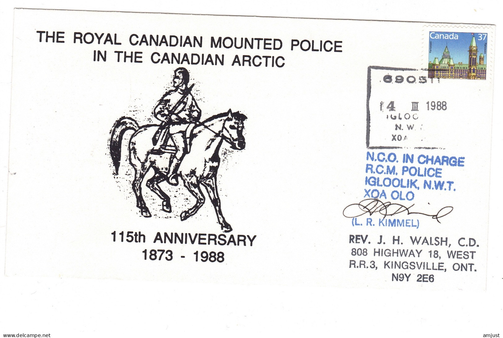 Police // The Royal Canadian Mounted Police In The Canadian Arctic - Police - Gendarmerie