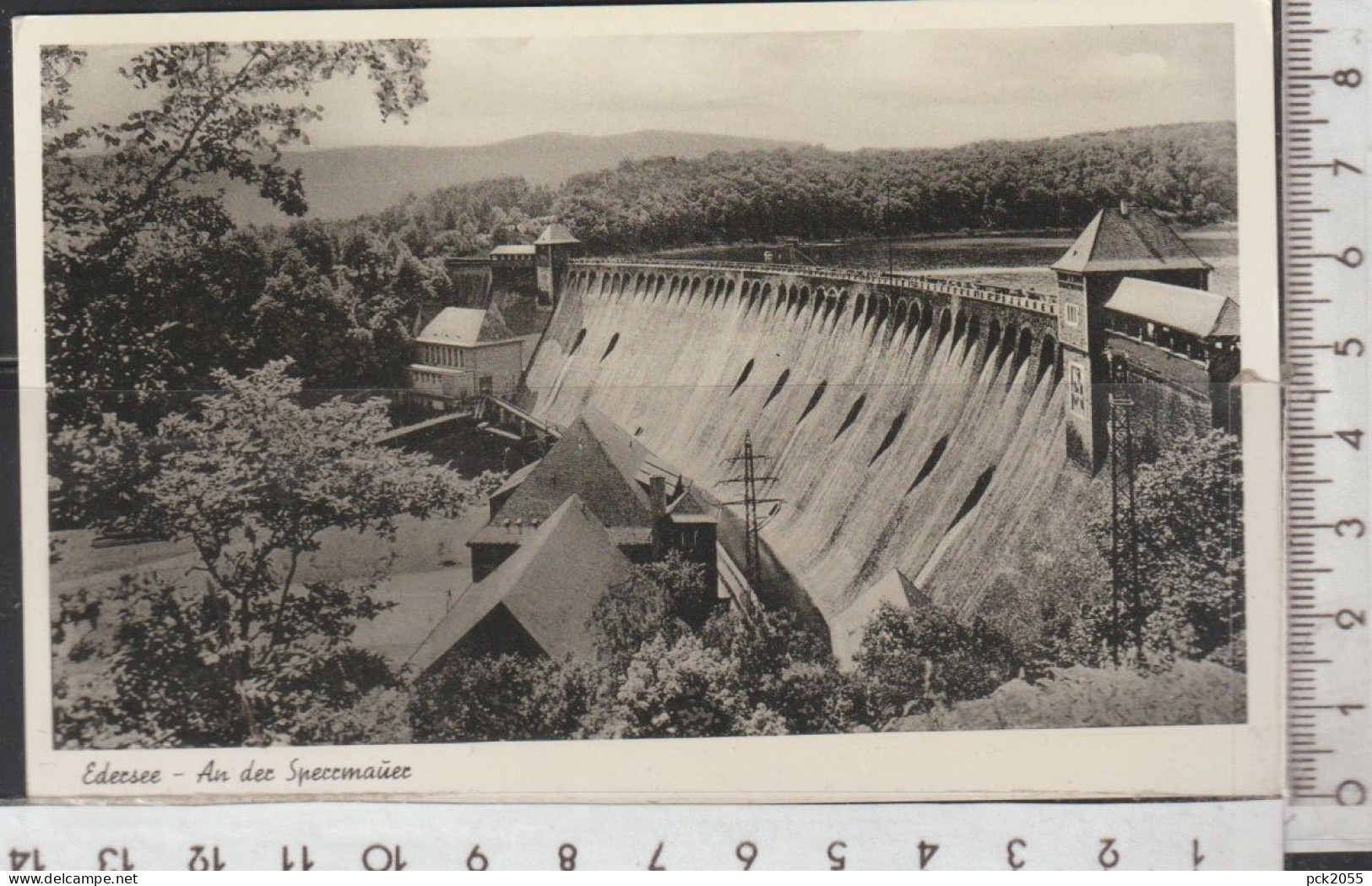 Edersee - An Der Sperrmauer - Nicht Gelaufen - ( AK 4853)  Günstige Versandkosten - Edersee (Waldeck)