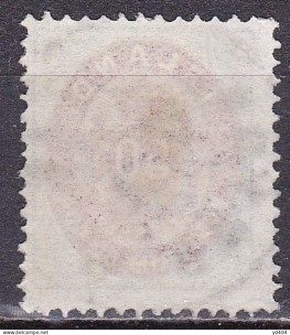 IS002E – ISLANDE – ICELAND – 1892 – NUMERAL VALUE IN AUR - PERF. 14X13,5 - YT # 16A USED 100 € - Gebraucht