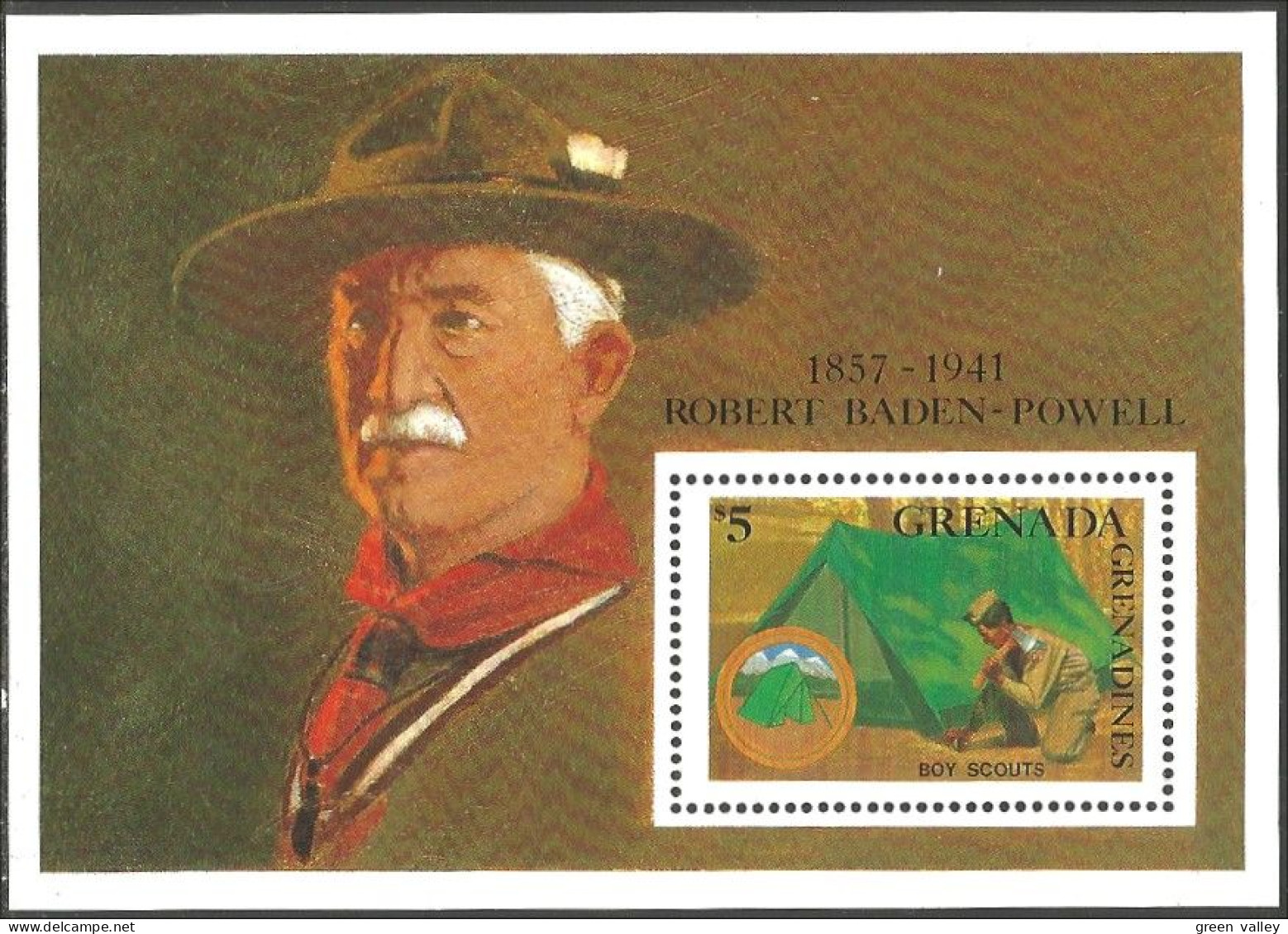 Grenada Grenadines Scouts MNH ** Neuf SC ( A53 895) - Autres & Non Classés