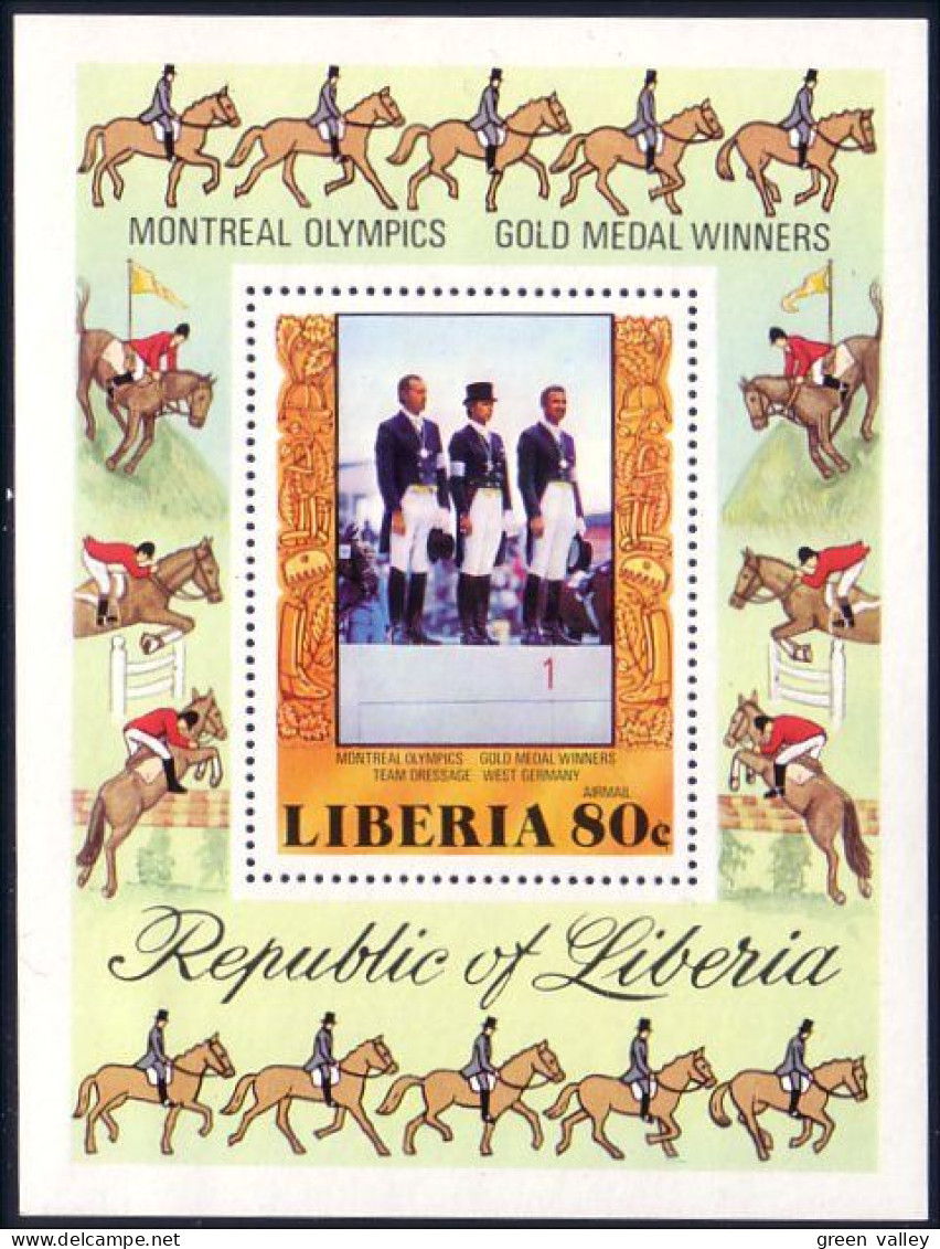 Liberia Montreal Jumping MNH ** Neuf SC ( A53 685) - Salto