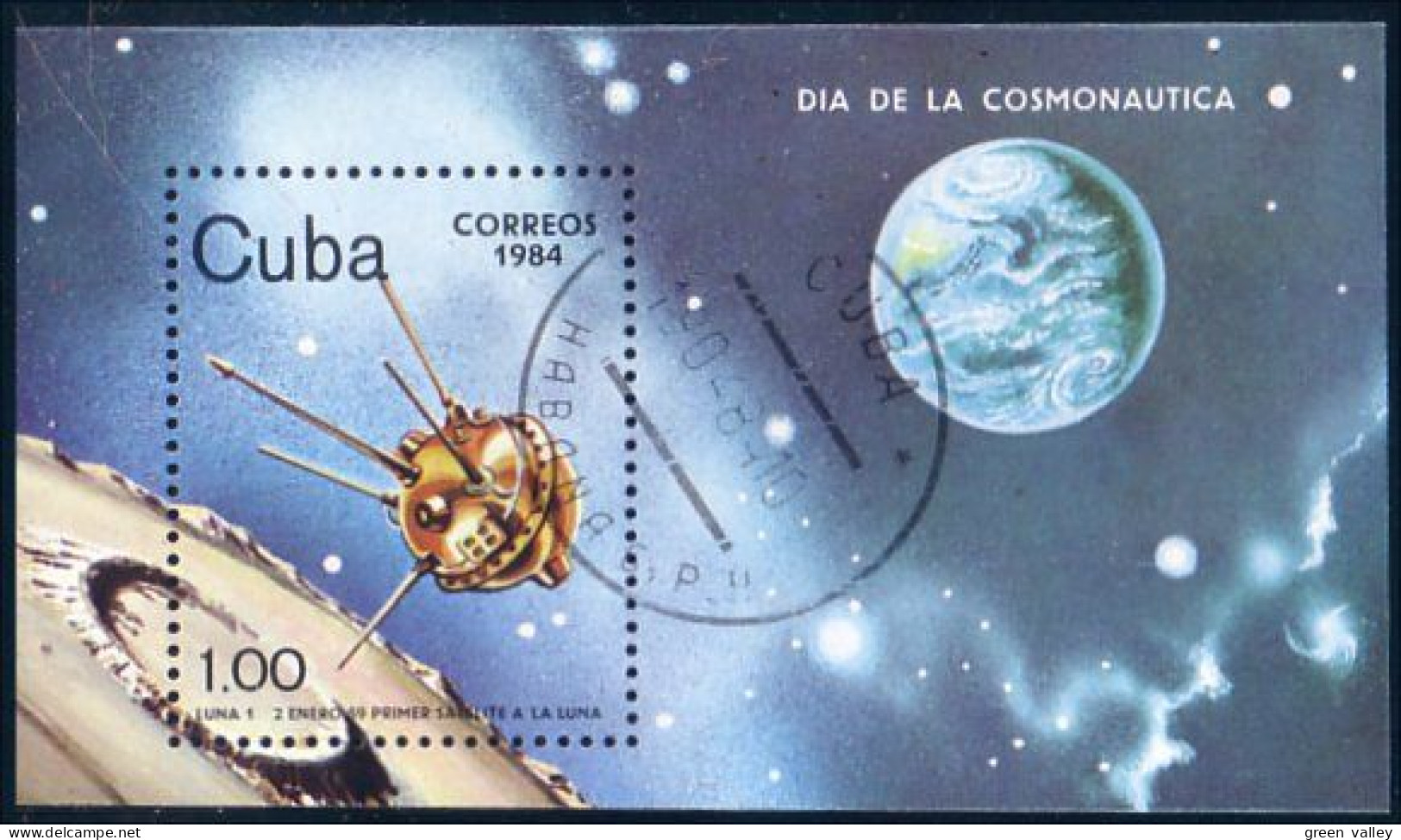 Cuba Espace Space ( A53 646c) - Amérique Du Sud