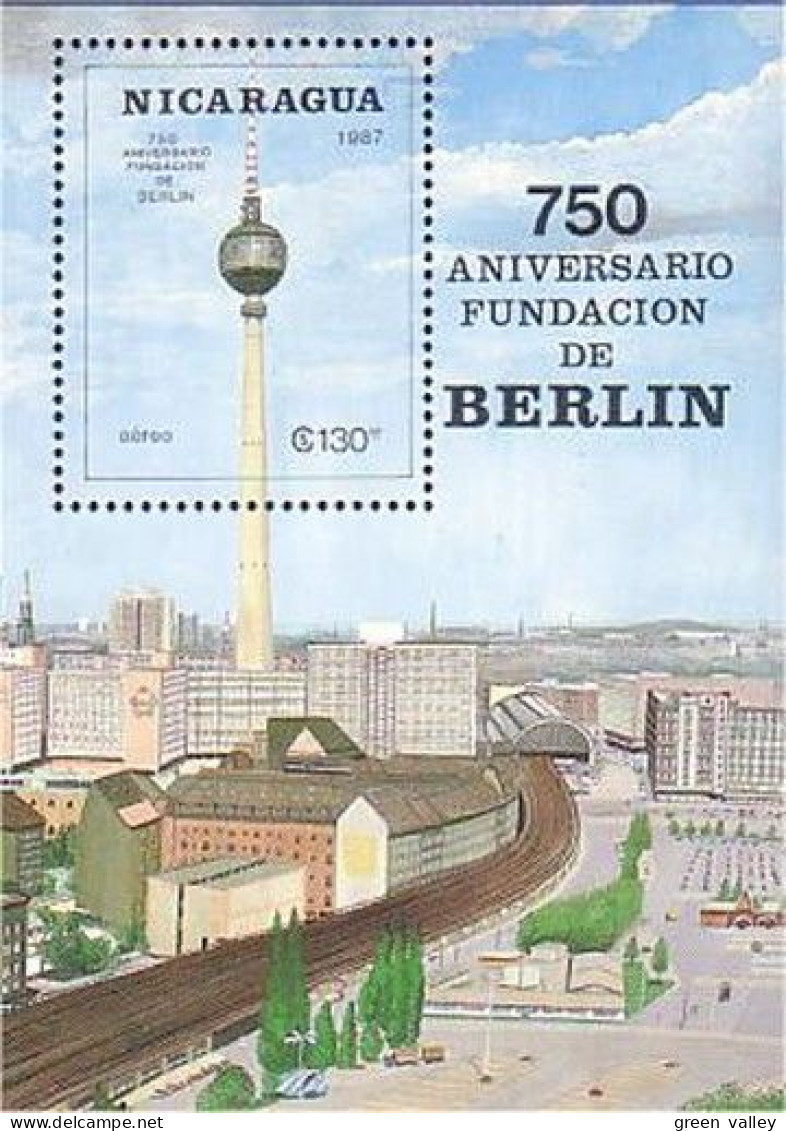 Nicaragua Fondation De Berlin Foundation MNH ** Neuf SC ( A53 561b) - Otros