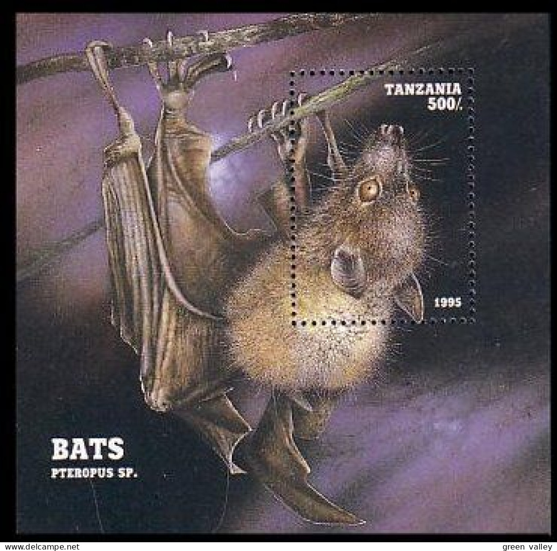 Tanzania Chauve-souris Bat MNH ** Neuf SC ( A53 528a) - Tanzania (1964-...)