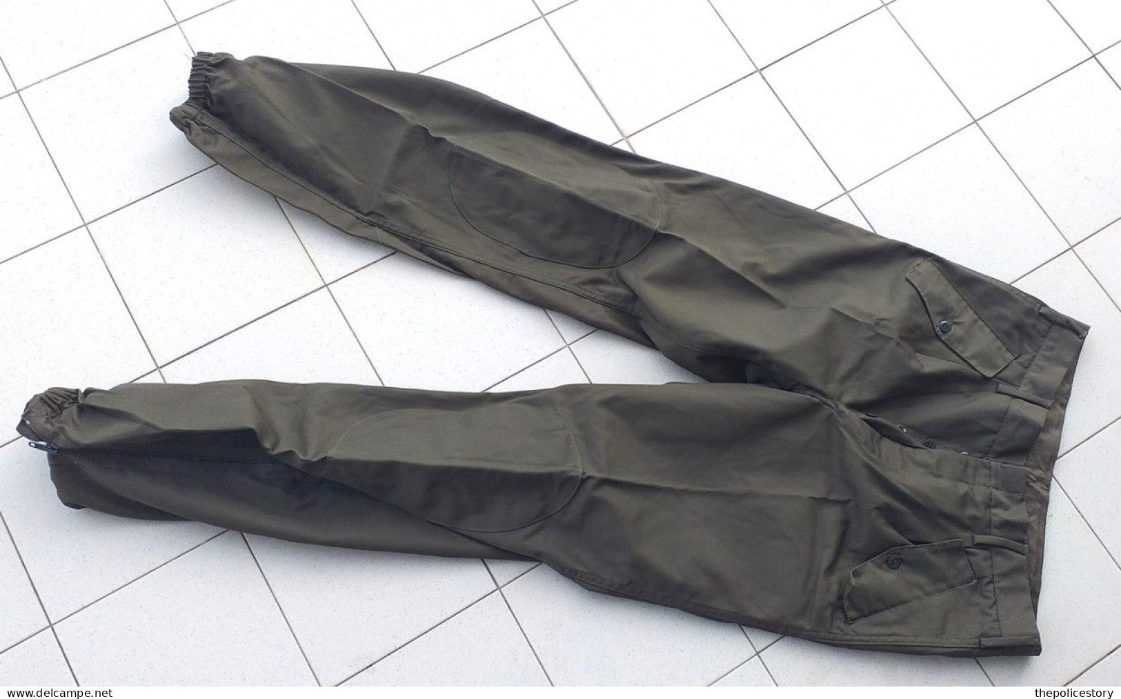 Giacca pantaloni mimetica verde E.I. tg. 46 del 1986 originale marcata mai usata