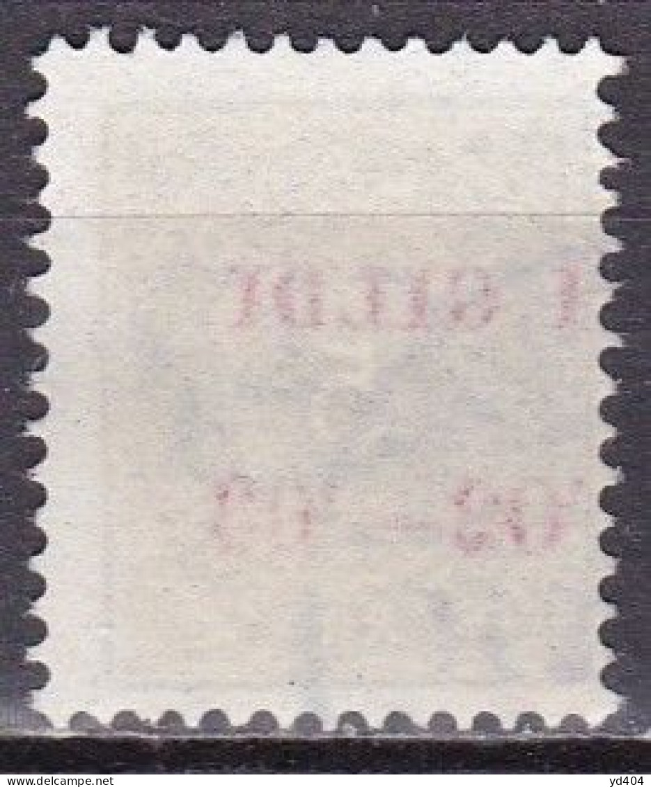 IS005B – ISLANDE – ICELAND – 1902 – NUMERAL VALUE OVERPRINTED - PERF. 14X13,5 - SC # 45 USED 9,75 € - Gebraucht