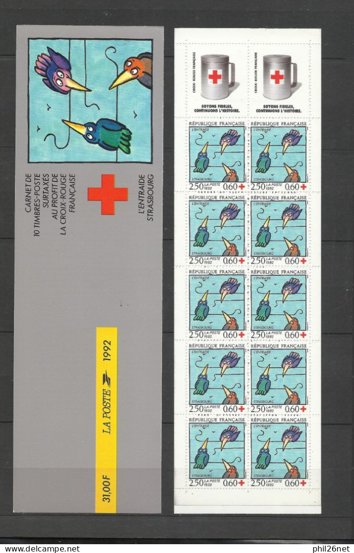 France Carnet Croix Rouge 1992   N° 2041  Neufs * * B/TB Jamais Plié   Voir Scans Soldé Au Prix De La Poste ! ! ! - Rotes Kreuz