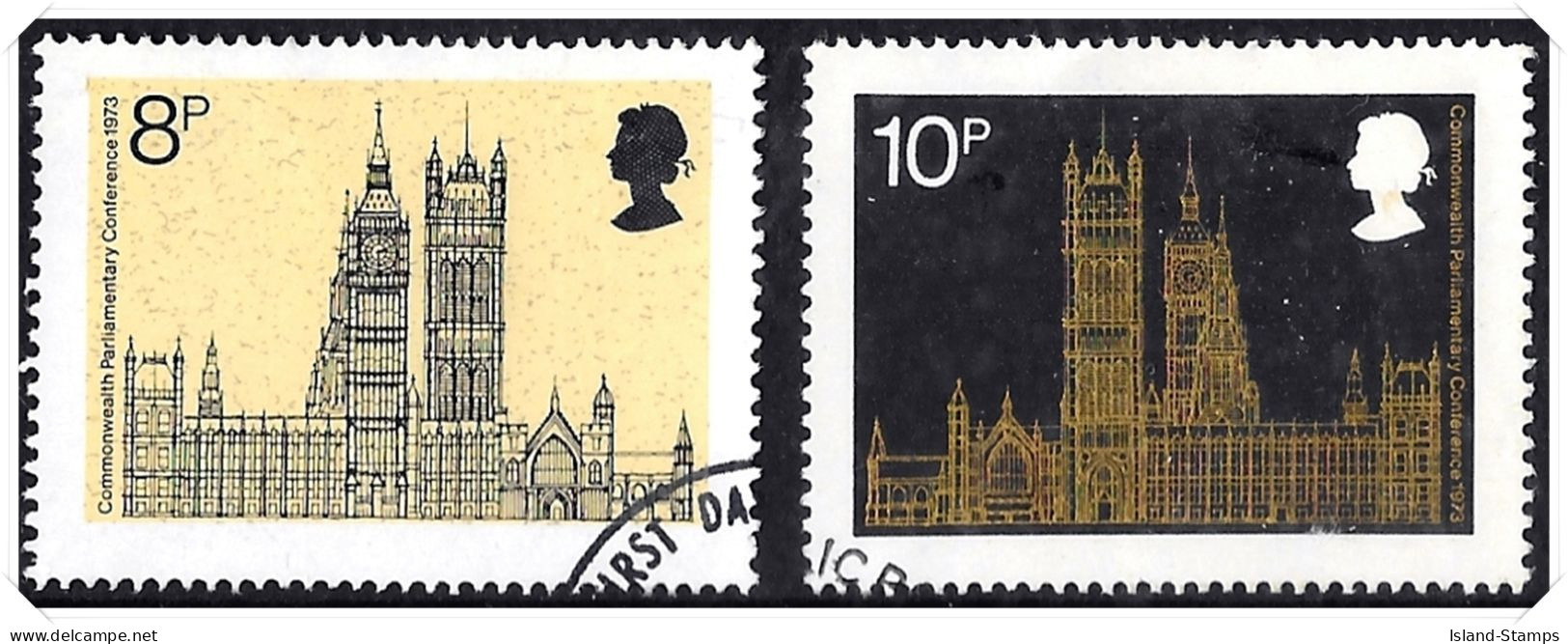 1973 Parliament Fine Used Hrd3aa - Used Stamps