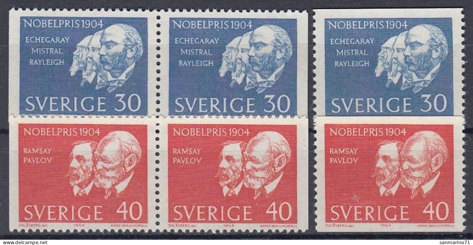 SWEDEN 529-530,unused (**) - Neufs