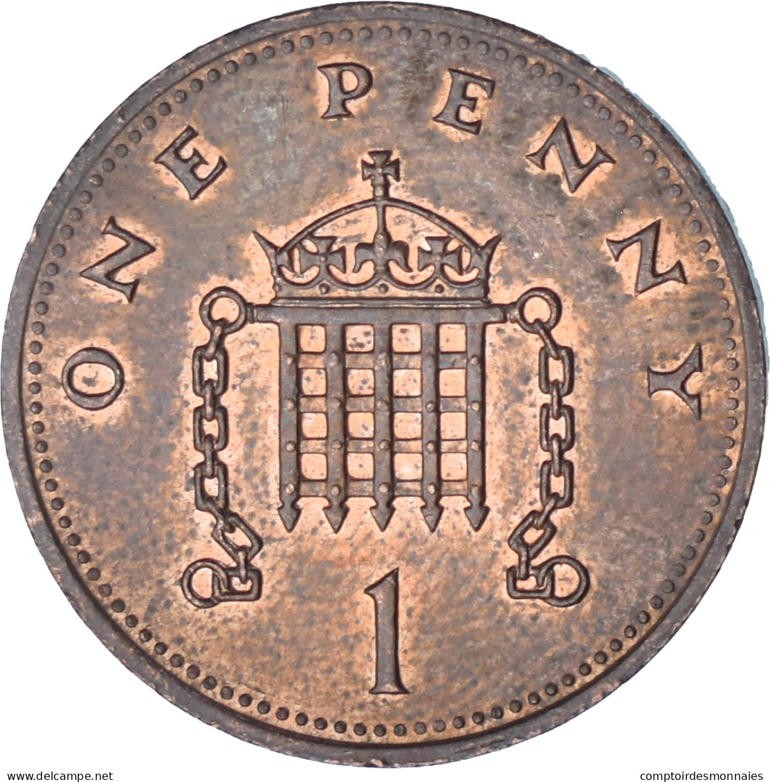 Grande-Bretagne, New Penny, 1986 - 1 Penny & 1 New Penny