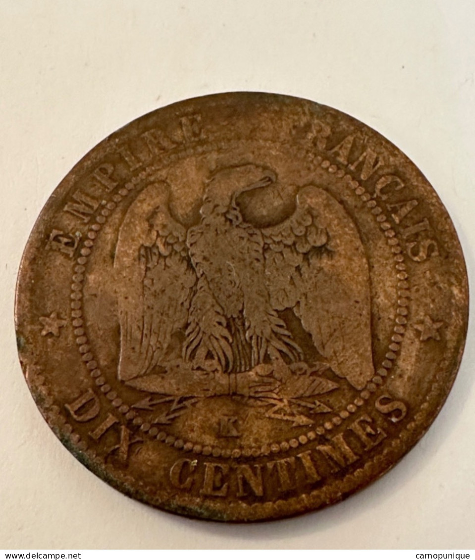 Monnaie Satyrique Napoléon III Défaite Sedan - 10 Centimes