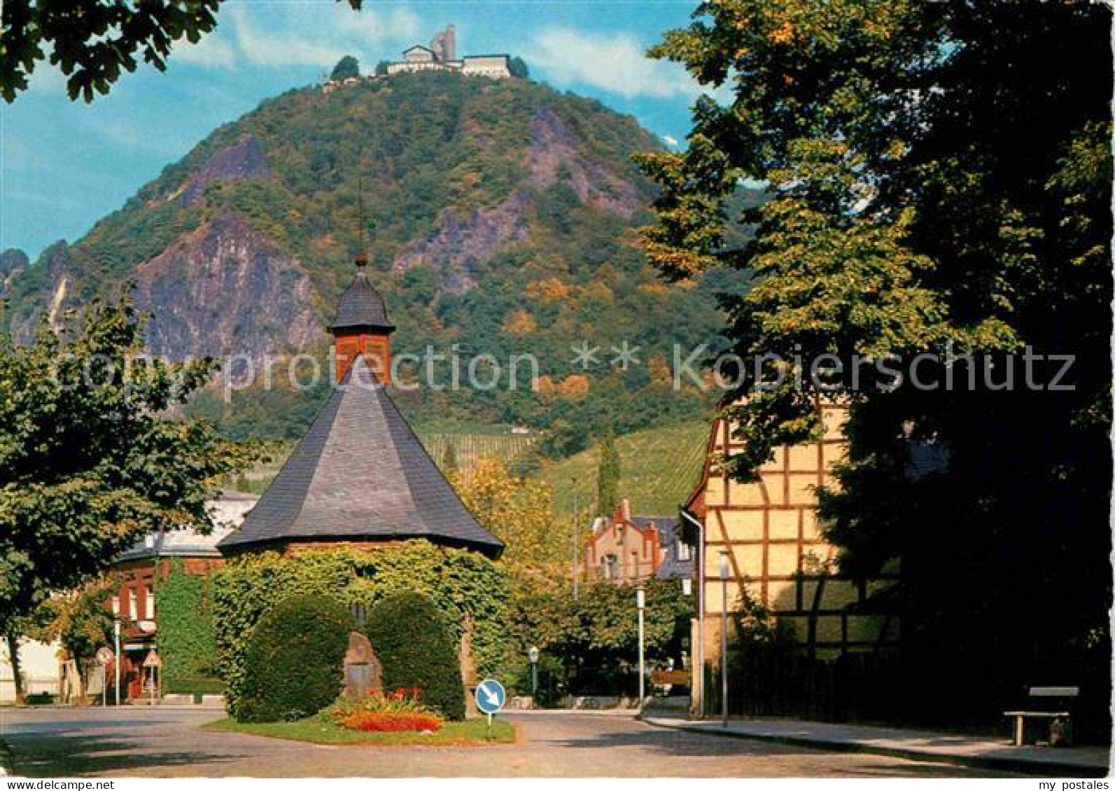 72912313 Rhoendorf Alte Kapelle Mit Drachenfels Bad Honnef - Bad Honnef