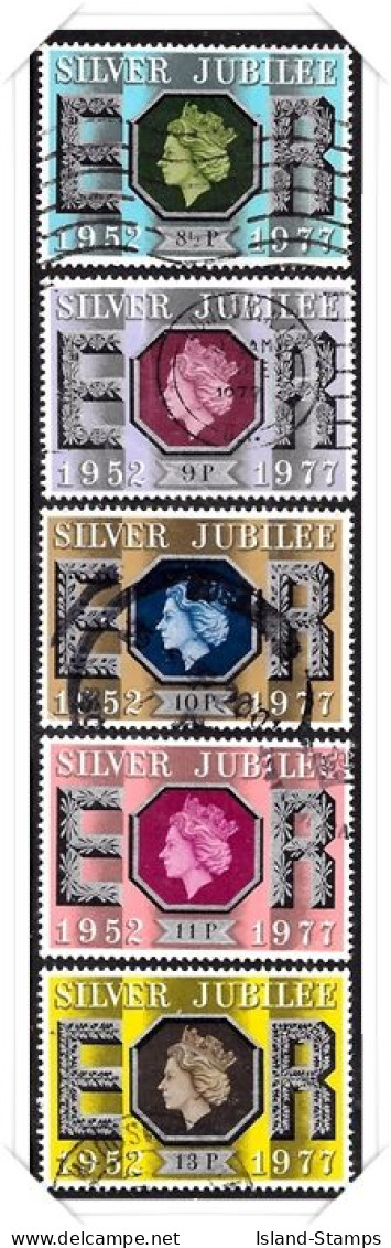 1977 Silver Jubilee Fine Used Hrd3aa - Gebruikt